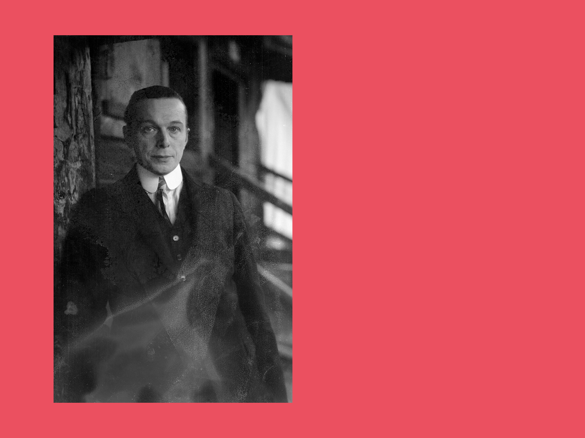 Ernst Ludwig Kirchner, Selbstporträt,
nach 1935, Fotografie