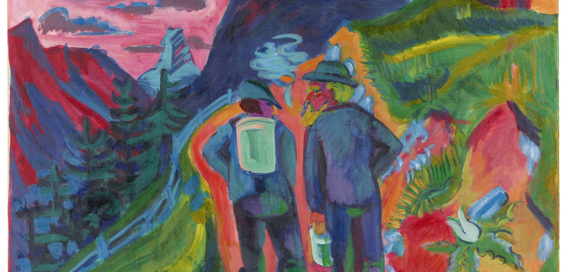 Kampagnenmotiv von Ernst Ludwig Kirchner