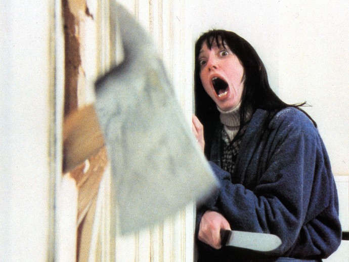 Filmstil aus dem Film "Shining" aus dem Jahr 1980 (vergrößerte Bildansicht wird geöffnet)