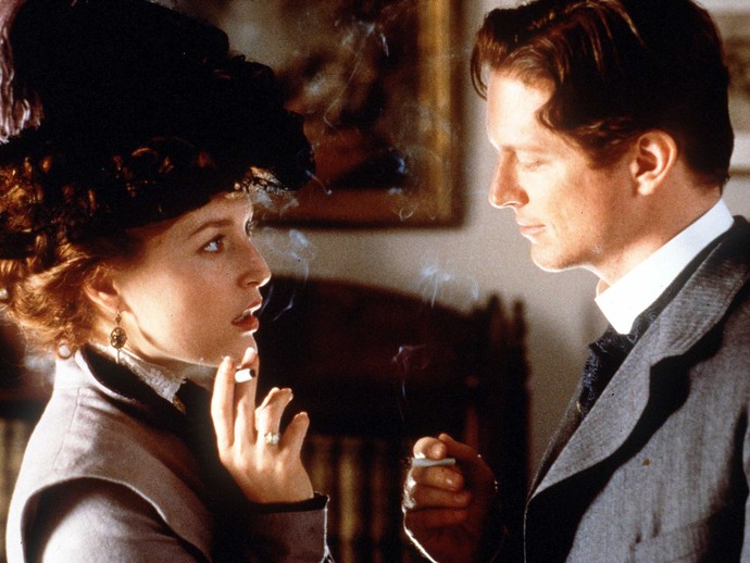 Filmstil aus dem Film  "The House of Mirth" aus dem Jahr 2000 (vergrößerte Bildansicht wird geöffnet)