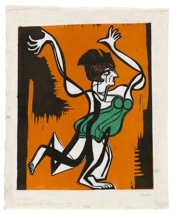 Ernst Ludwig Kirchner, Tänzerin Palucca, 1929