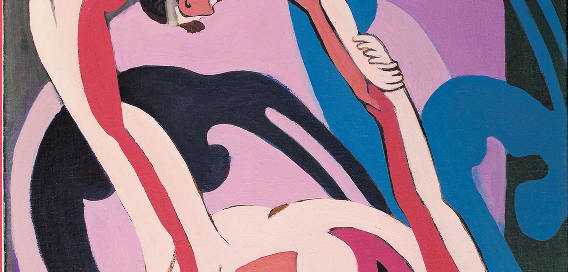 Akrobatenpaar – Plastik, Ernst Ludwig Kirchner