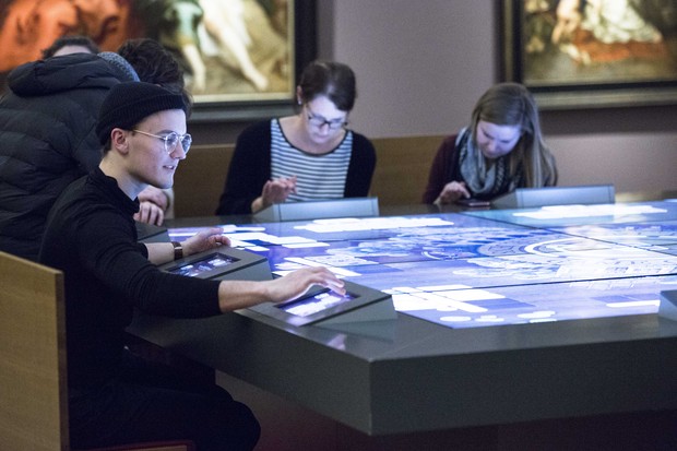 Spieltisch im LWL-Museum Spieltisch im LWL-Museum