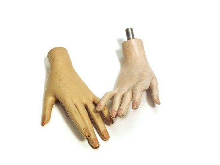 Donated item: Mannequin hands