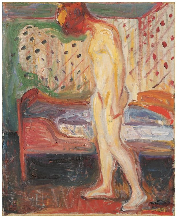 Edvard Munch, Das weinende Mädchen, 1909. Foto: Hanna Neander