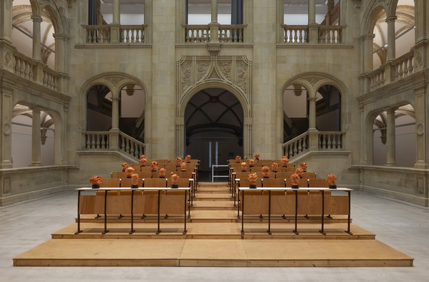 Foto Ersen Karussel, 1998, Installation