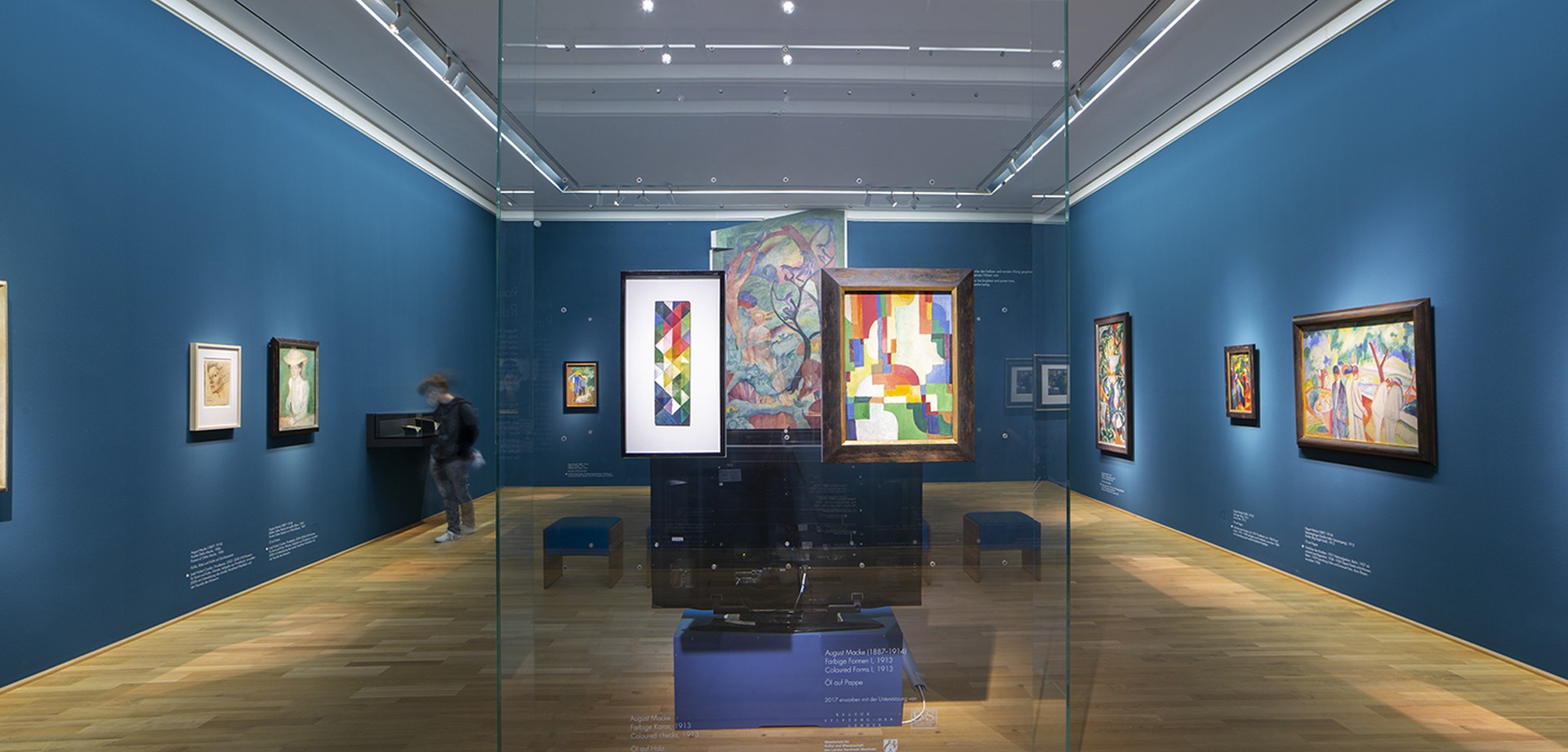 The LWL-Museum für Kunst und Kultur houses various paintings by August Macke.