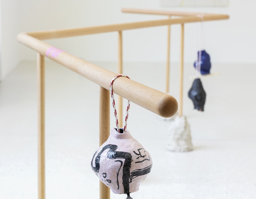 Ansicht der Ausstellung von France Scholz im Westfälischen Kunstverein