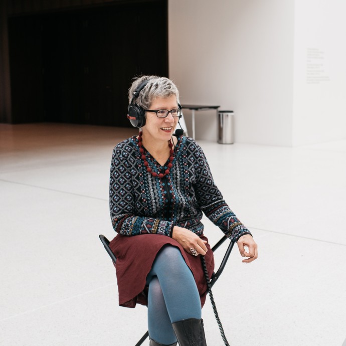 Das Foto zeigt ein Portraitfoto von Petra Marx. (vergrößerte Bildansicht wird geöffnet)