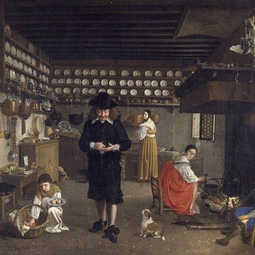 Blick in das Innere einer Küche (Germanisches Nationalmuseum, Nürnberg, Foto: M. Runge)
