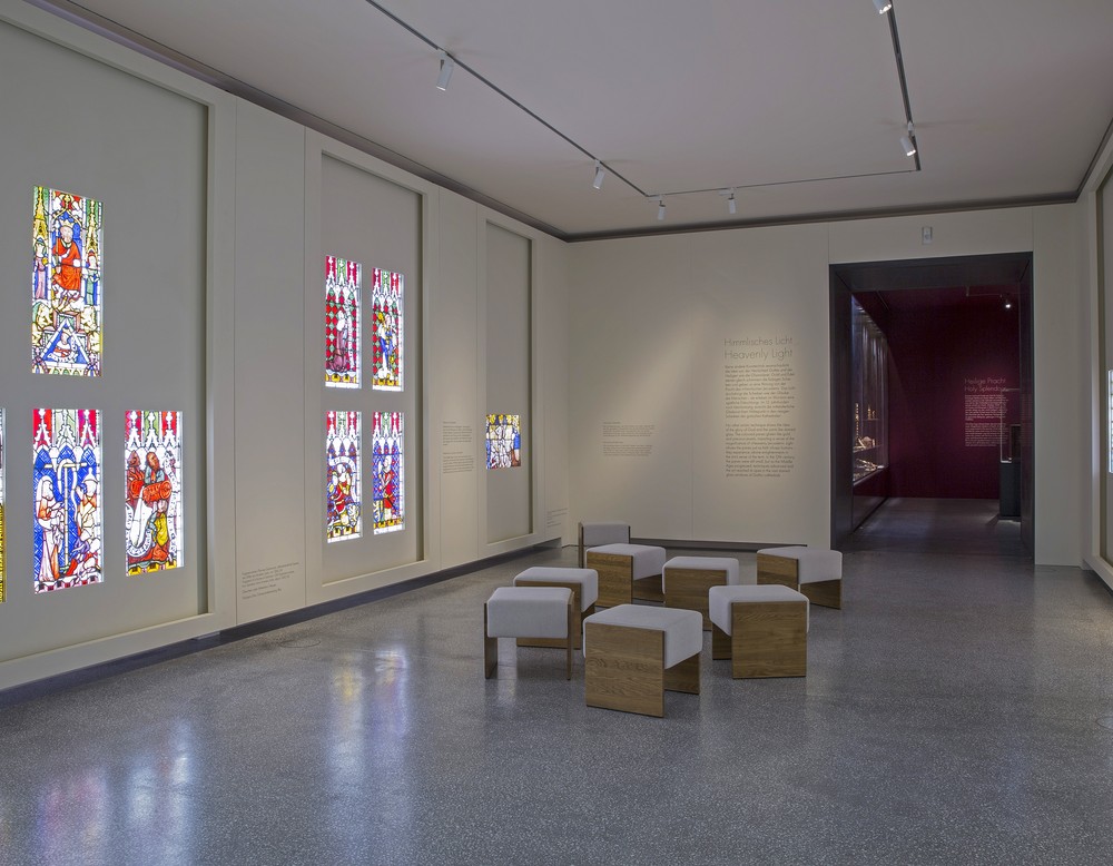 Innenansicht Museum Glasmalerei