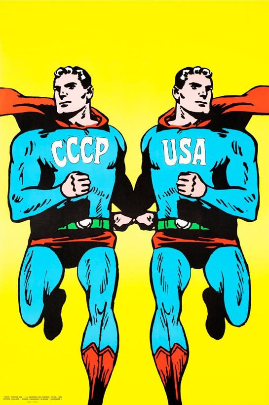 Roman Cieslewicz (*1930-1996) „Superman“, 1968