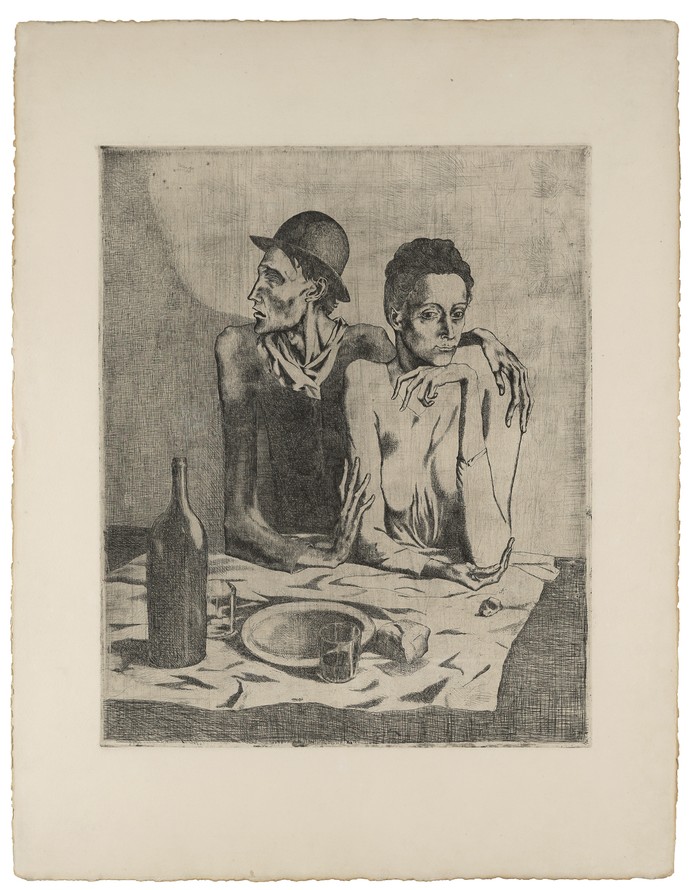 Pablo Picasso, Das karge Mahl (Le repas frugal)