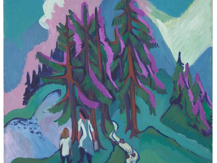 Gemälde von Ernst Ludwig Kirchner