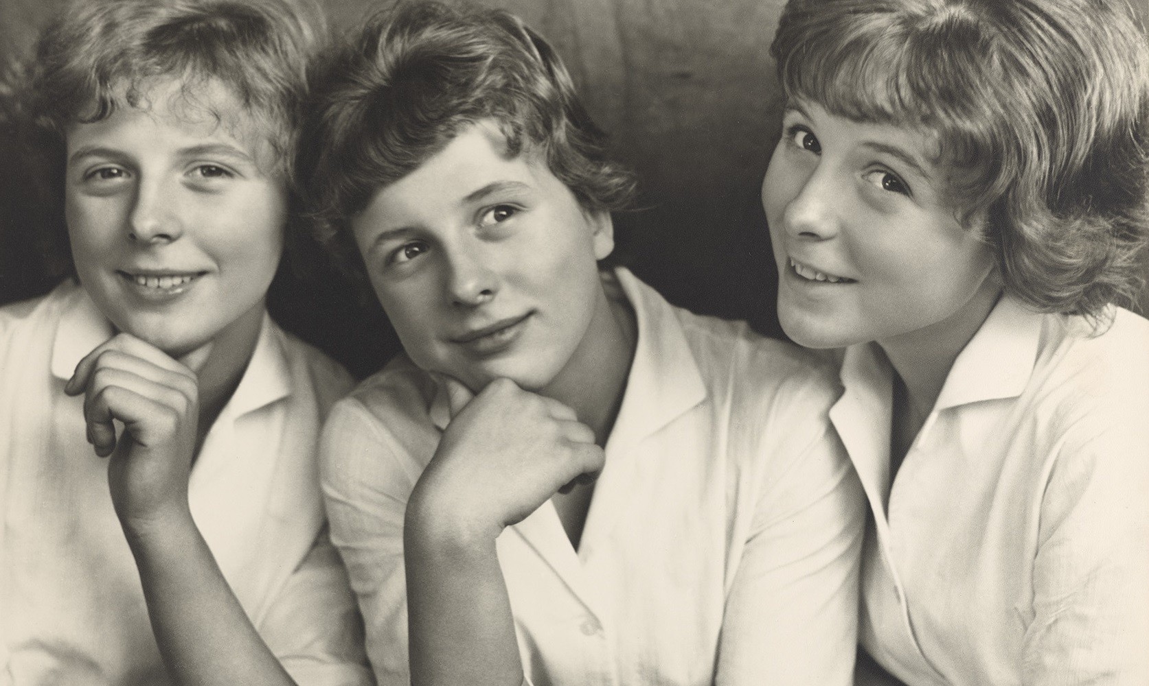 Bildnis von drei Schwestern, 1950er-Jahre (Repro: LWL-MKuK/Hanna Neander ©Nachlass Annelise Kretschmer, LWL-Museum für Kunst und Kultur, Münster)