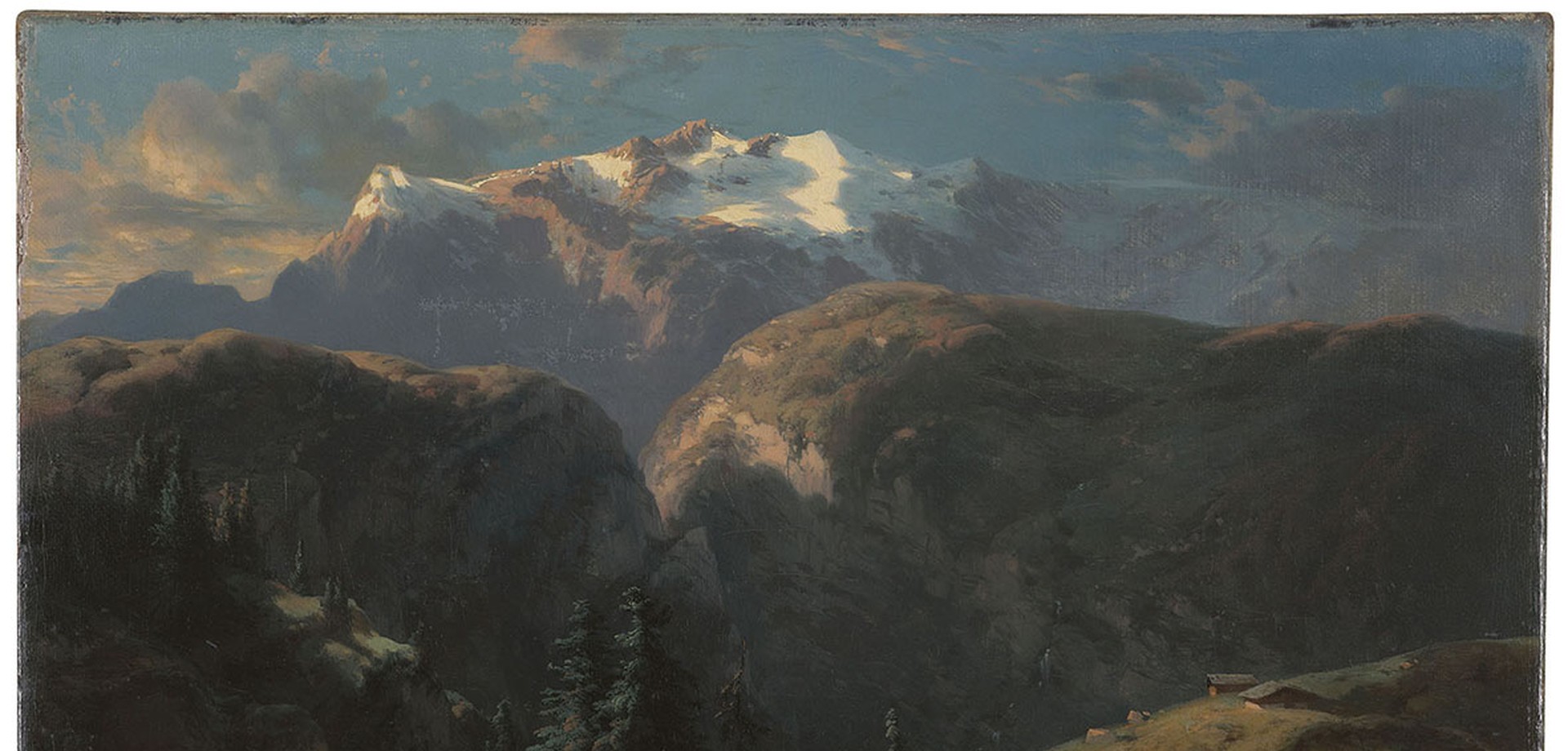 Das Wetterhorn – Alexandre Calame