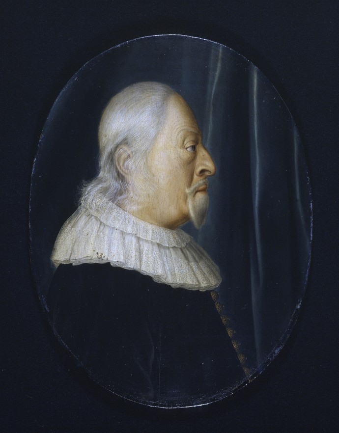 GrafAnton Günther von Oldenburg im Profil (Foto: Die Chronologische Sammlung der Dänischen Könige, Schloss Rosenborg, Kopenhagen)