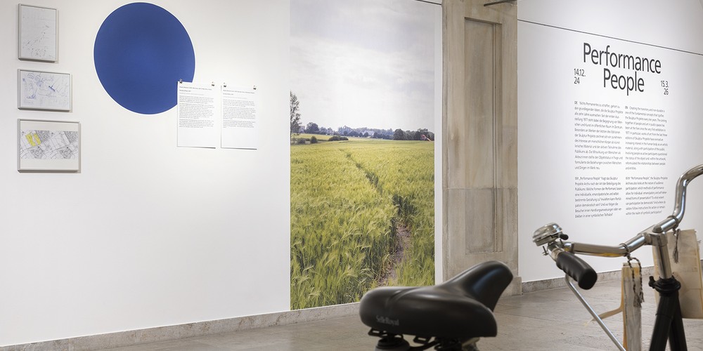 Bicycle in the exhibition